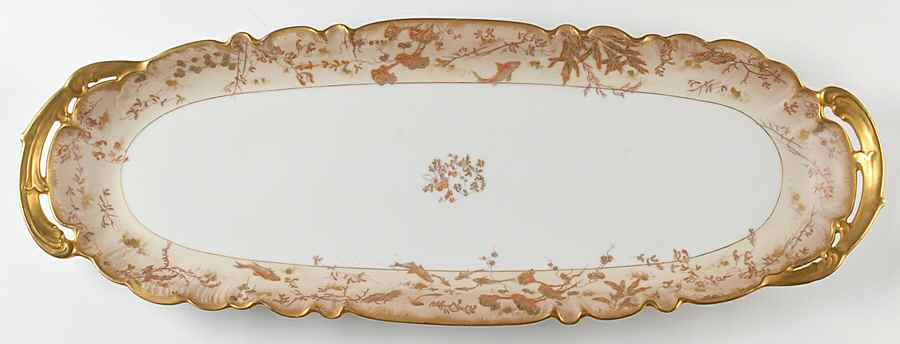 CHF1695 25" Fish Platter by Charles Field Haviland-1