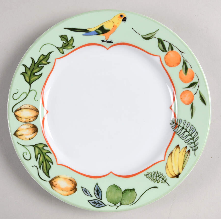 Tropica Salad Plate by Lynn Chase-1