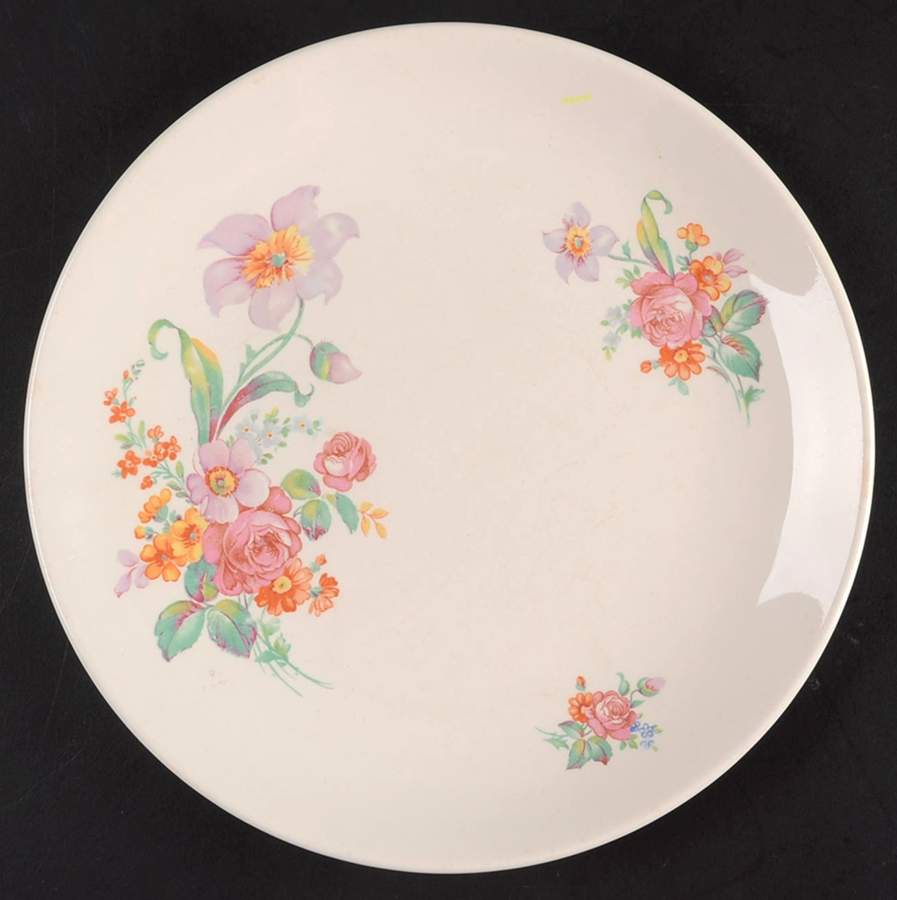 7365 Luncheon Plate by Crown Potteries-1