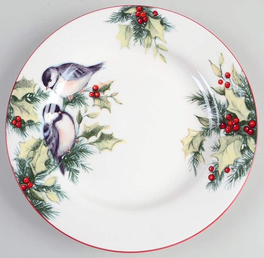Winter Song Luncheon Plate by Certified International-1