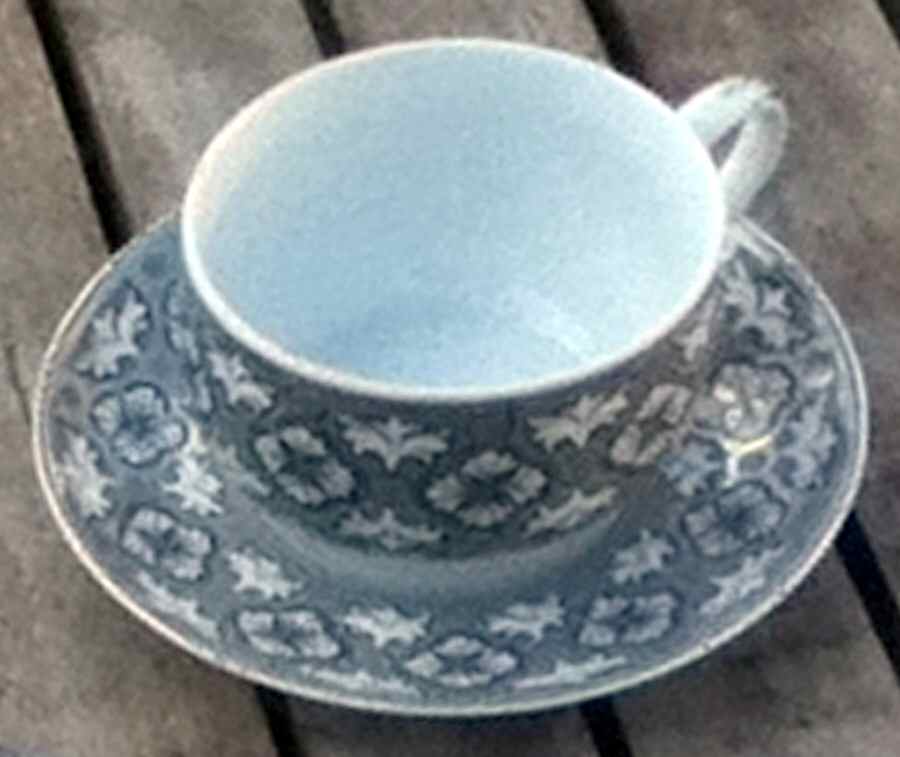 Palacio Da Pena Flat Cup & Saucer Set by Costa Verde-1