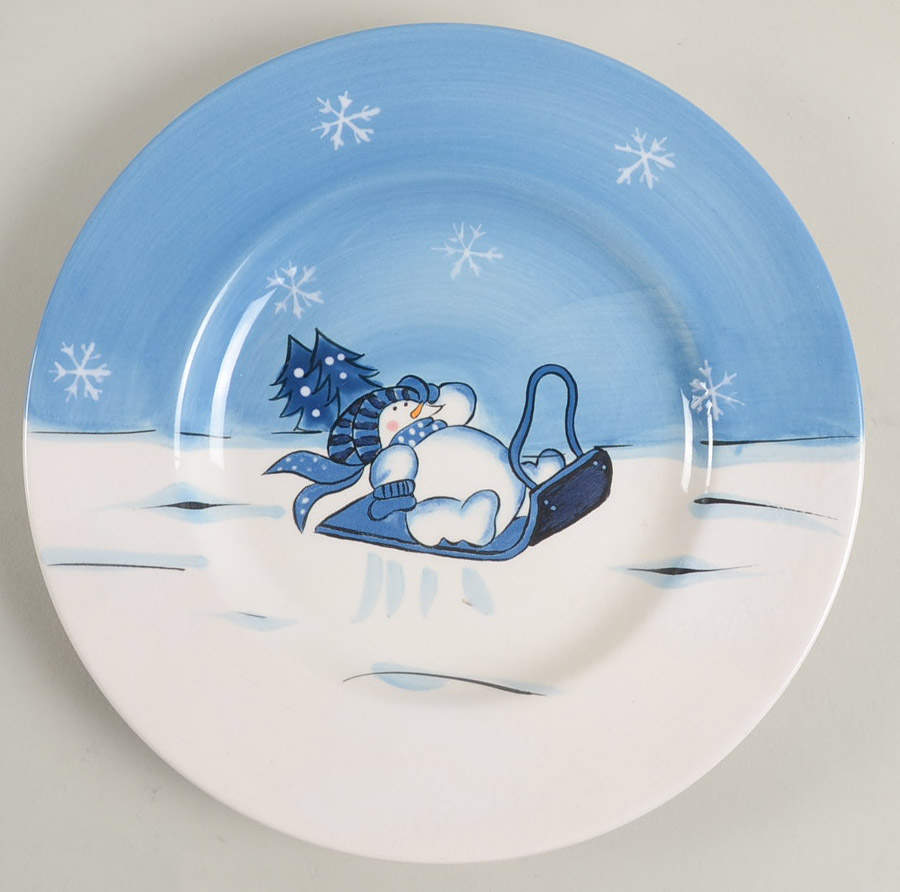 Hidden Valley Luncheon Plate by Cambridge Potteries-1