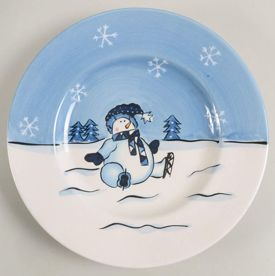 Hidden Valley Luncheon Plate by Cambridge Potteries-1