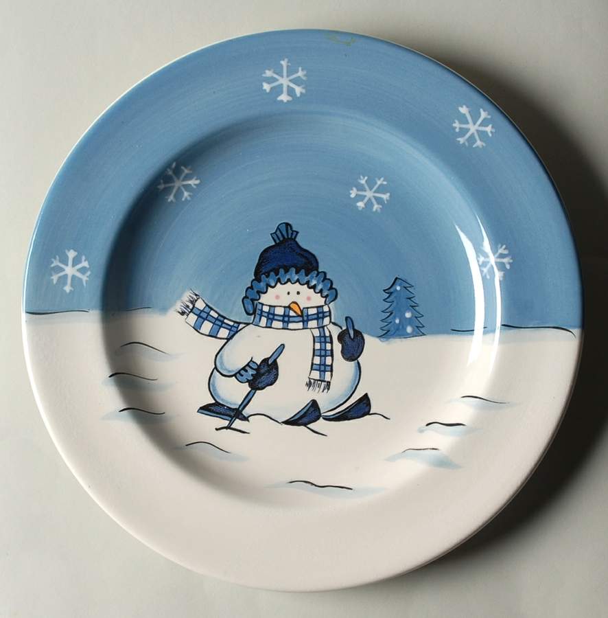 Hidden Valley Dinner Plate by Cambridge Potteries-1