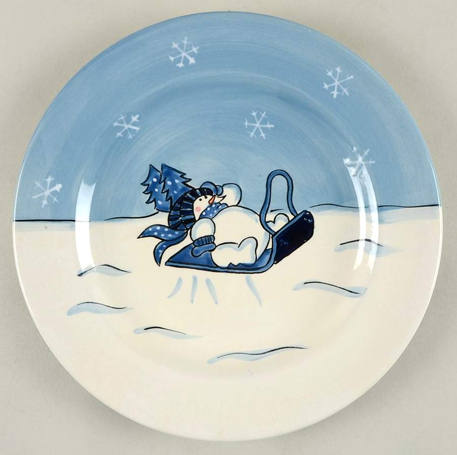 Hidden Valley Dinner Plate by Cambridge Potteries-1