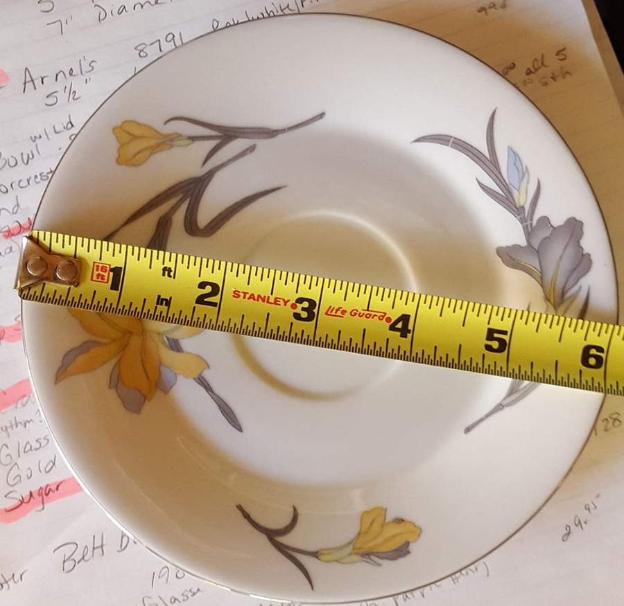 UP13 Saucer by Universal Porcelain Company-1