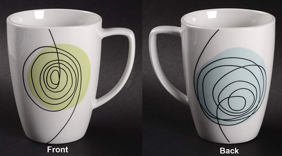 Scribble Dots (Corelle) Mug by Corning Corelle-1