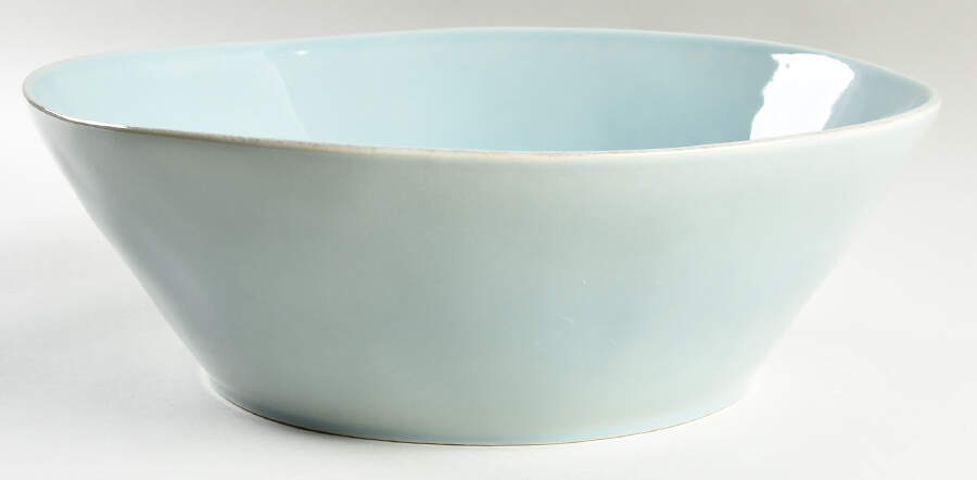 Marin Blue 13" Round Serving Bowl by Crate & Barrel-1