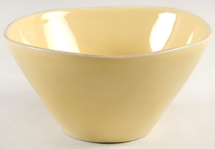 Marin Yellow Soup/Cereal Bowl by Crate & Barrel-1