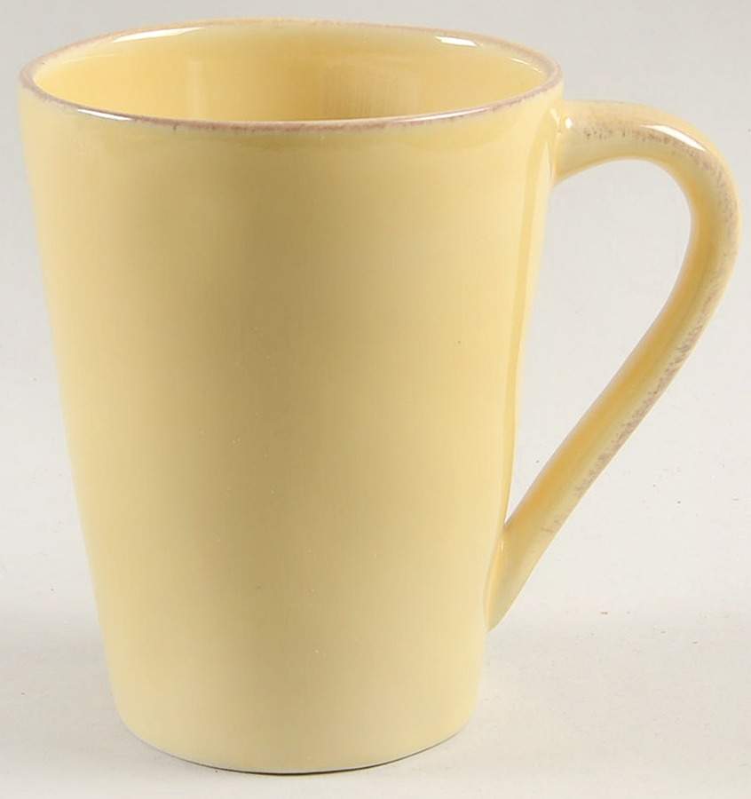 Marin Yellow Mug by Crate & Barrel-1