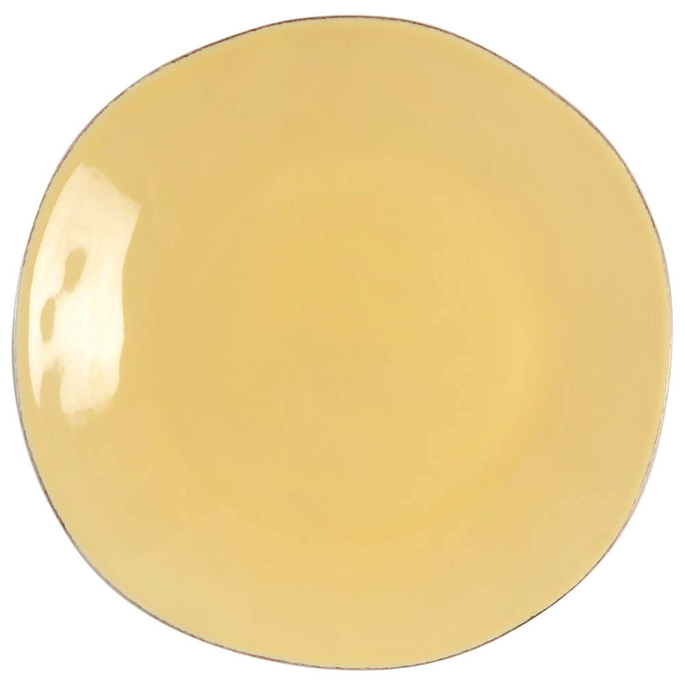 Marin Yellow Salad Plate by Crate & Barrel-1