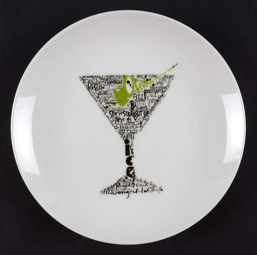 Cocktail Plates Cocktail Plate by Crate & Barrel-1