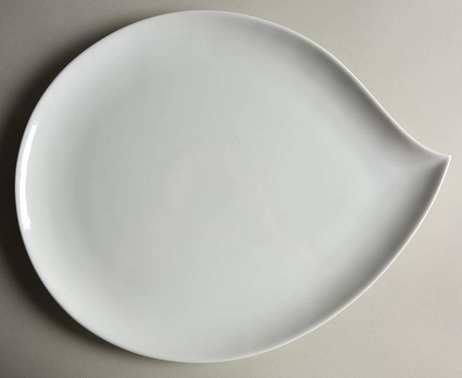 Wink 15" Teardrop Platter by Crate & Barrel-1