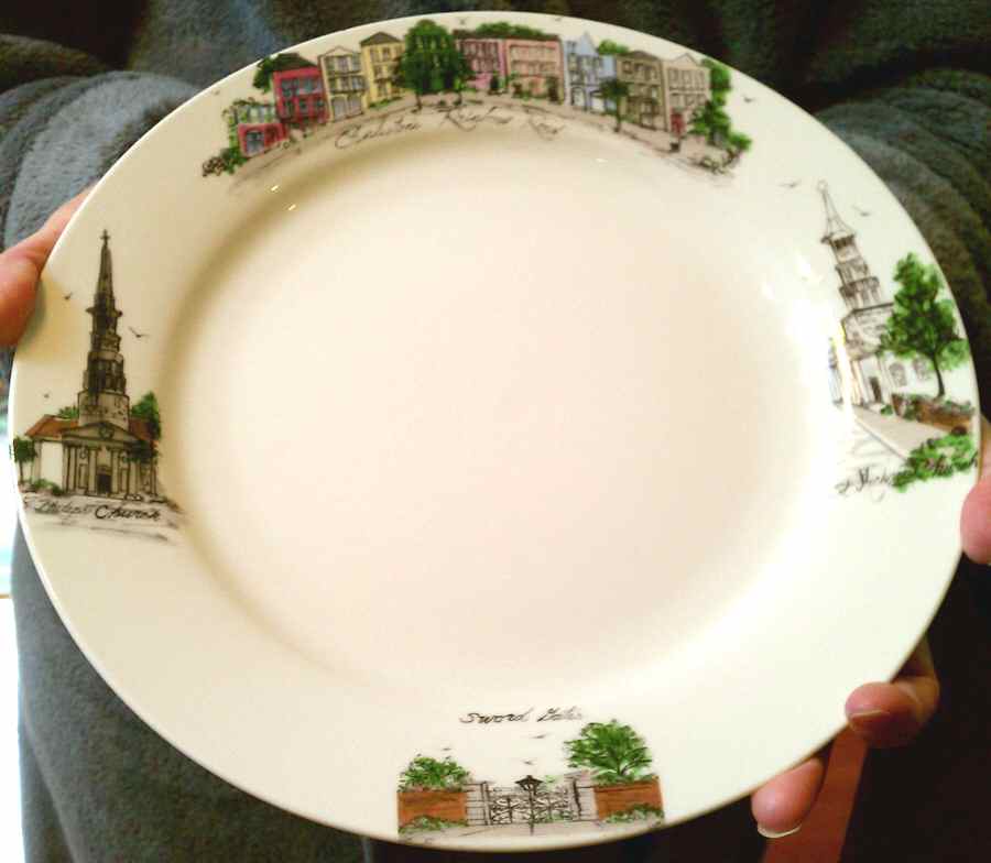 Charleston  Collection Dinner Plate by China (Made in China)-1