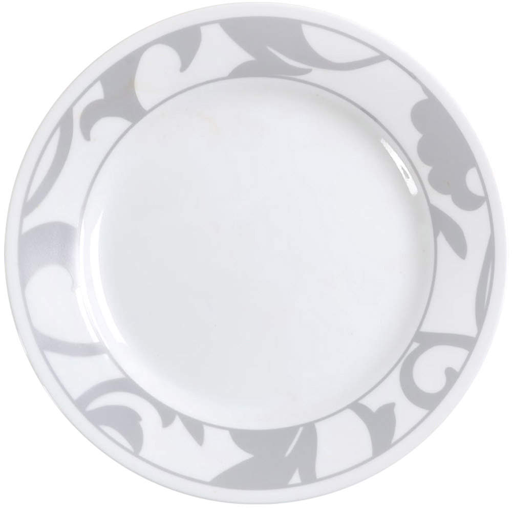 Muse Grey (Corelle) Luncheon Plate by Corning Corelle-1