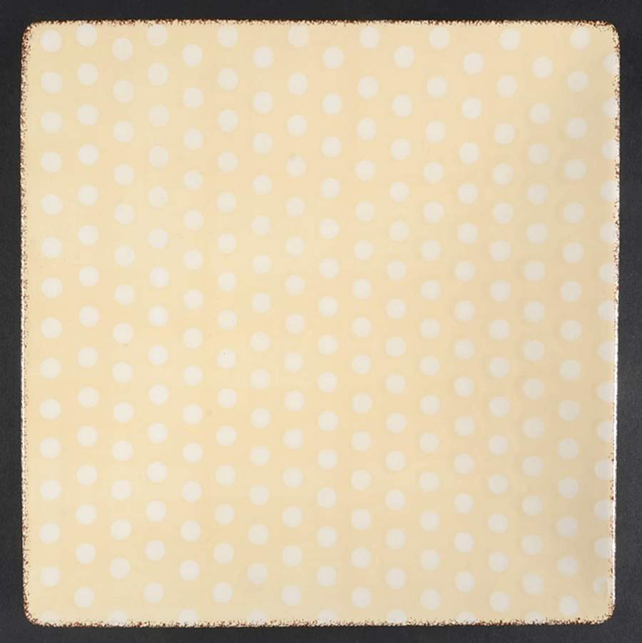 Chloe Square Dinner Plate by Clay Art-1
