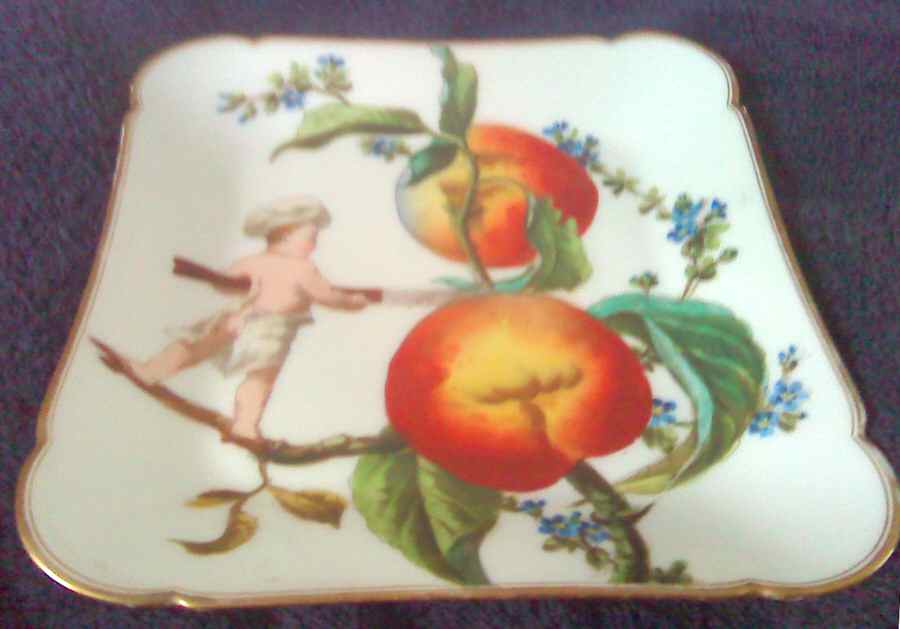 CHF1705 Square Salad Plate by Charles Field Haviland-1