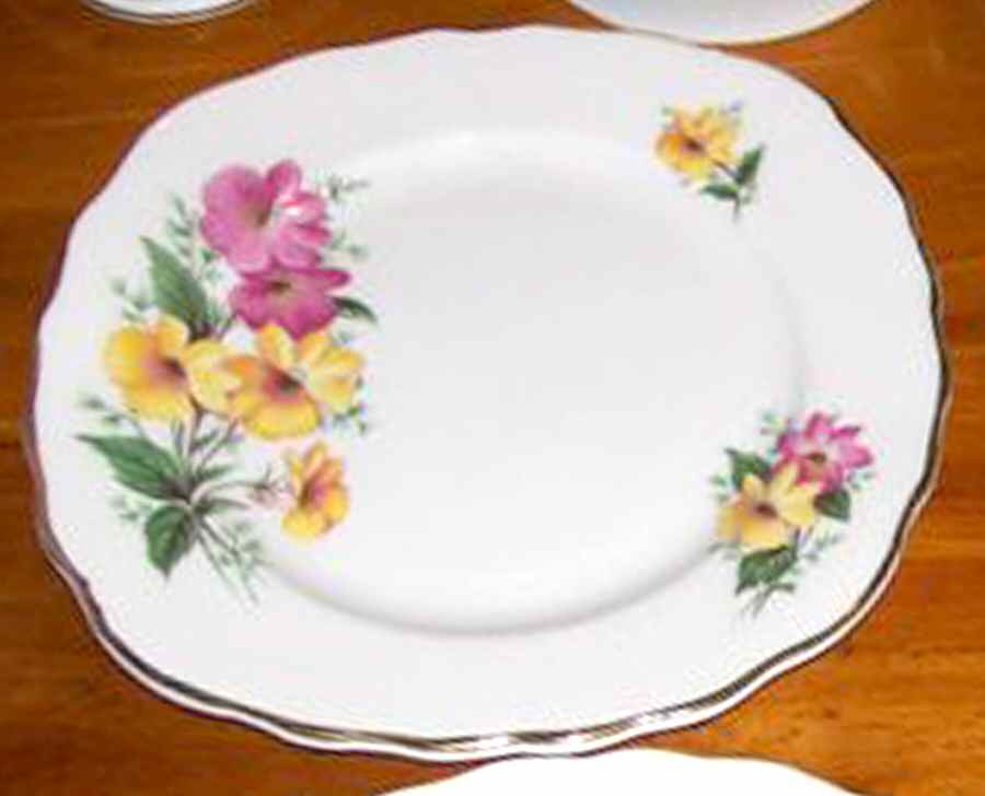 CLC108 Bread & Butter Plate by Colclough-1