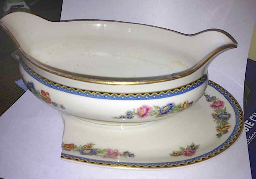 Champlain Gravy Boat with Attached Underplate by Charles Field Haviland-1