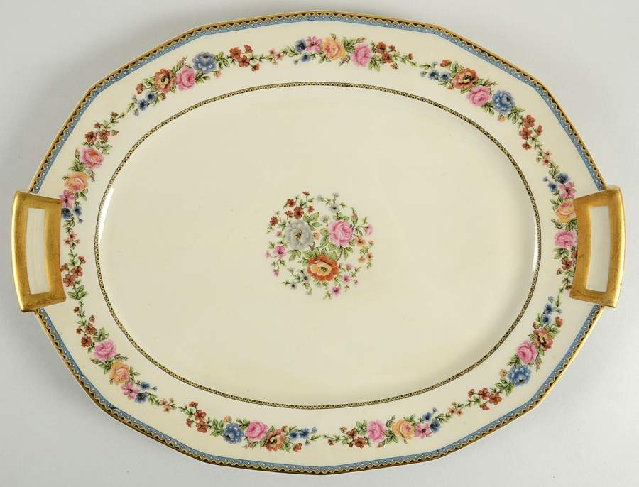 Champlain 16" Oval Serving Platter by Charles Field Haviland-1