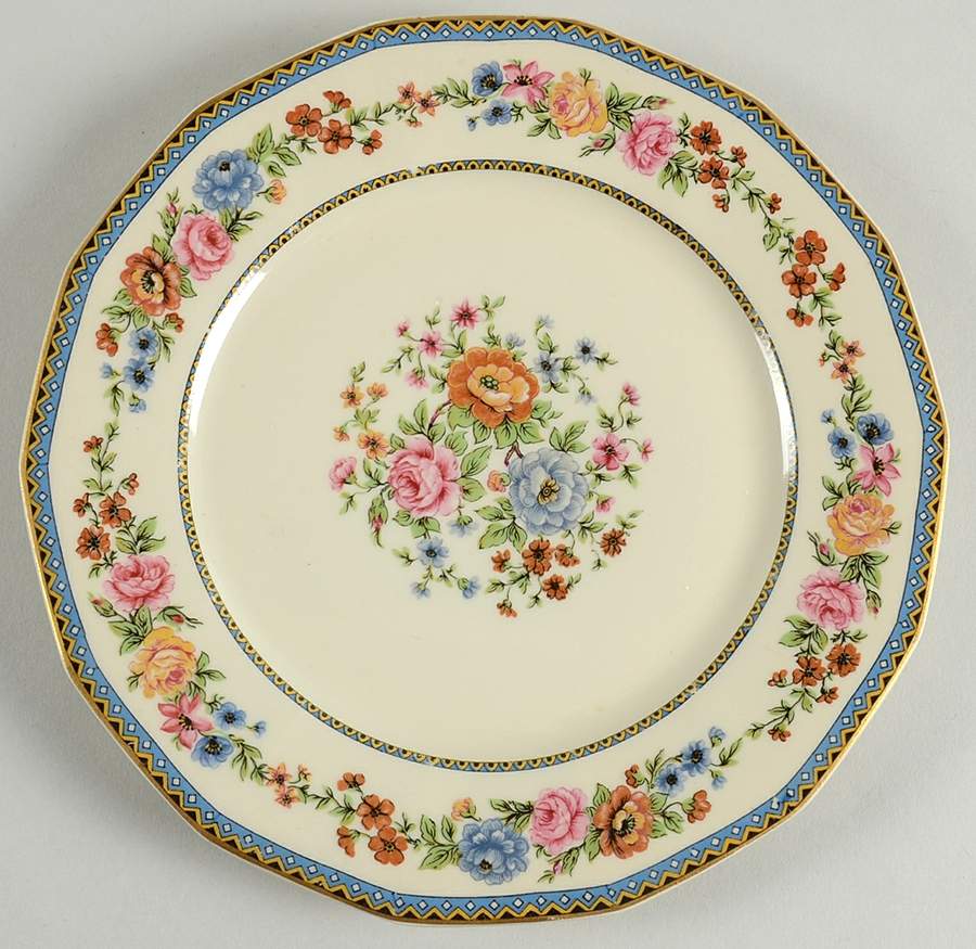 Champlain Luncheon Plate by Charles Field Haviland-1