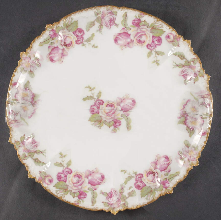 CHF1706 Coupe Dinner Plate by Charles Field Haviland-1