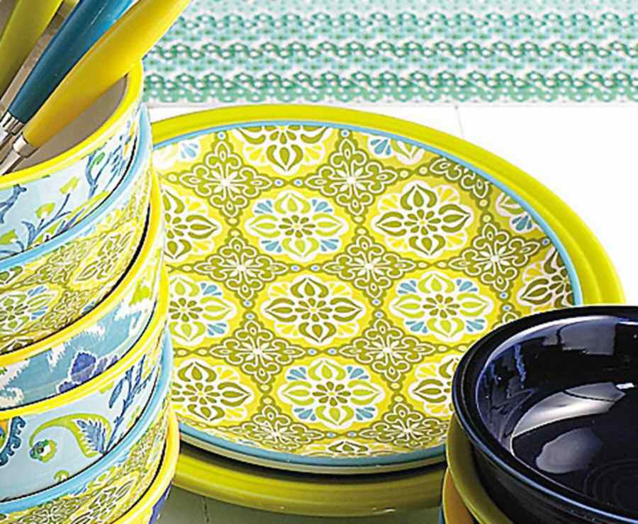 Boho Brights Salad Plate by Certified International-1