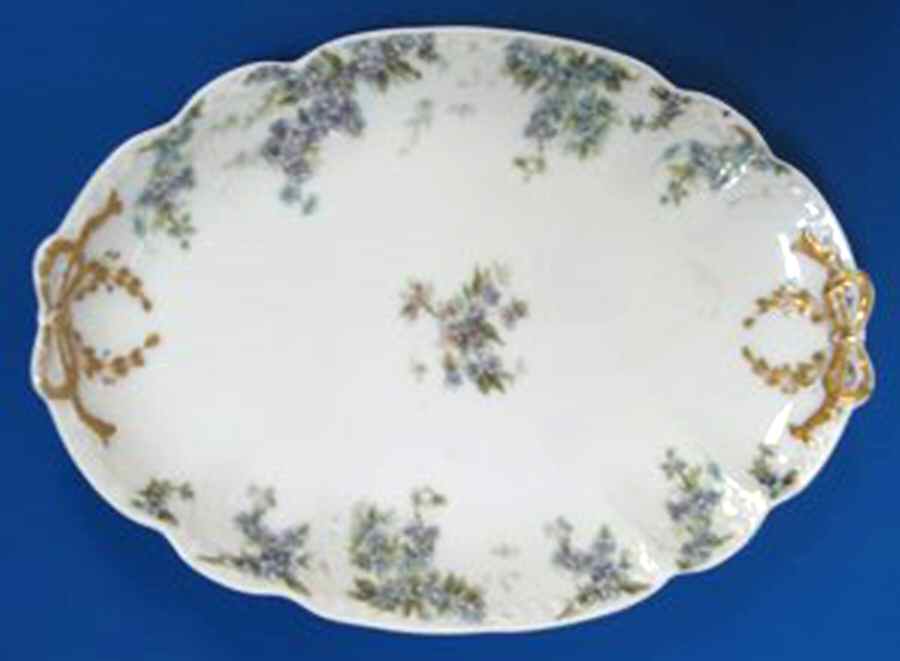 Schleiger 1289-6 14" Oval Serving Platter by Charles Field Haviland-1