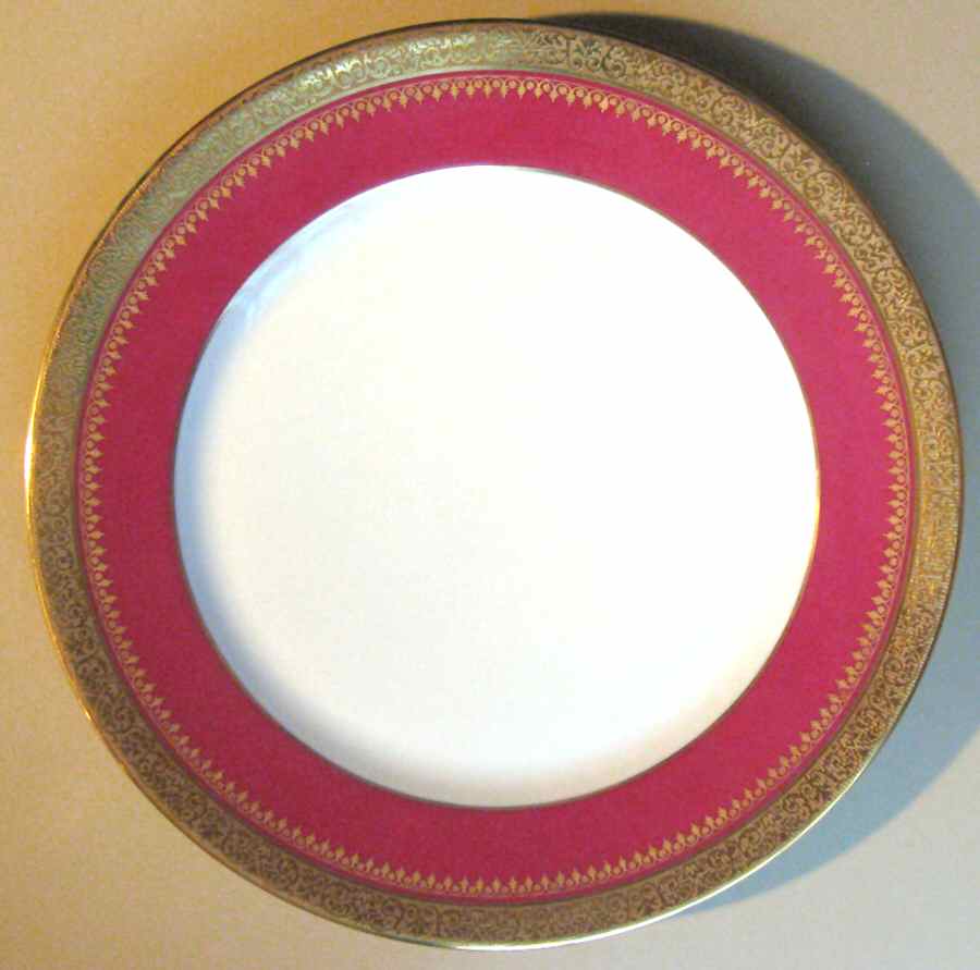 CHF1710 Dinner Plate by Charles Field Haviland-1