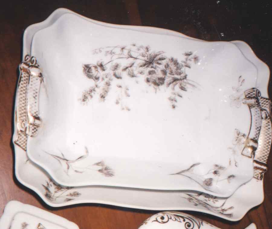 CHF1711 12" Rectangular Serving Platter by Charles Field Haviland-1