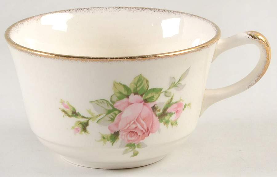 Pink T Rose Flat Cup by Canonsburg-1