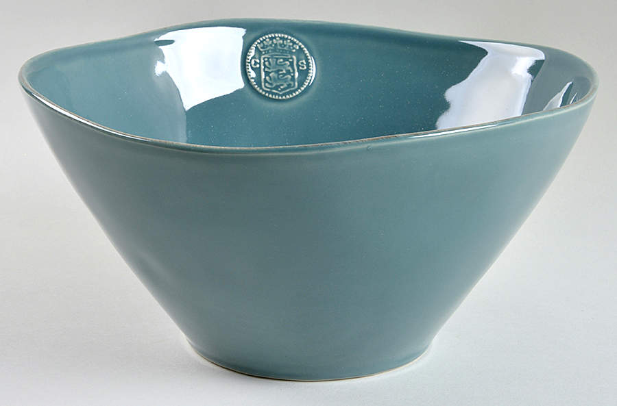Forum Prussian Blue 10" Round Serving Bowl by Casafina-1