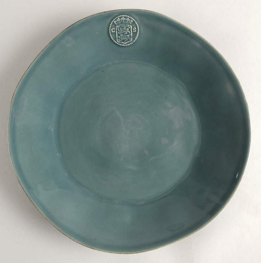 Forum Prussian Blue Dinner Plate by Casafina-1