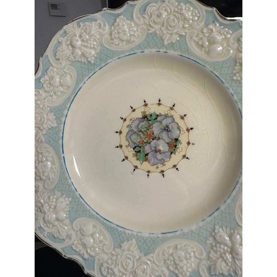 CRD258 Salad Plate by Crown Ducal-1