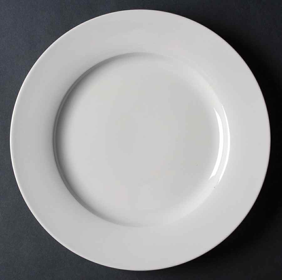 Whiteware Dinner Plate by Colormate-1