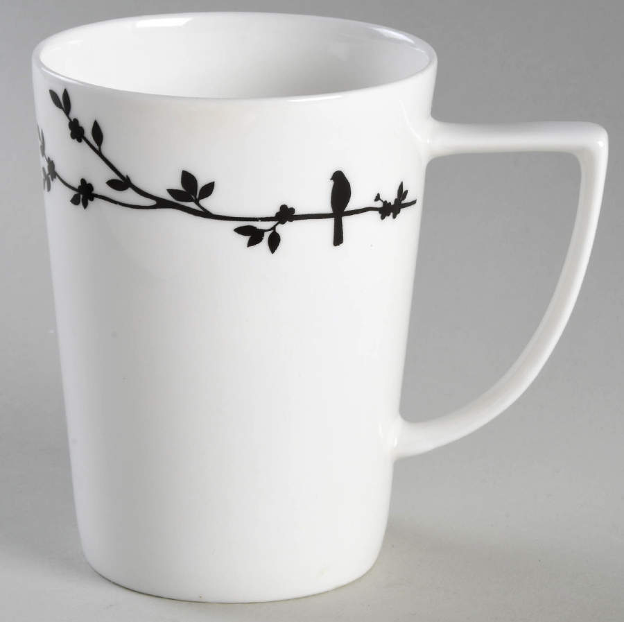 Oiseau Black Mug by Ciroa-1