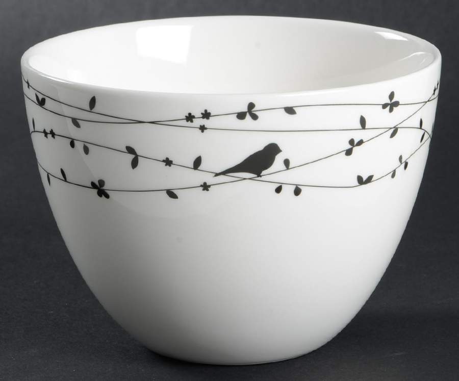Oiseau Black 4" Nesting Bowl by Ciroa-1