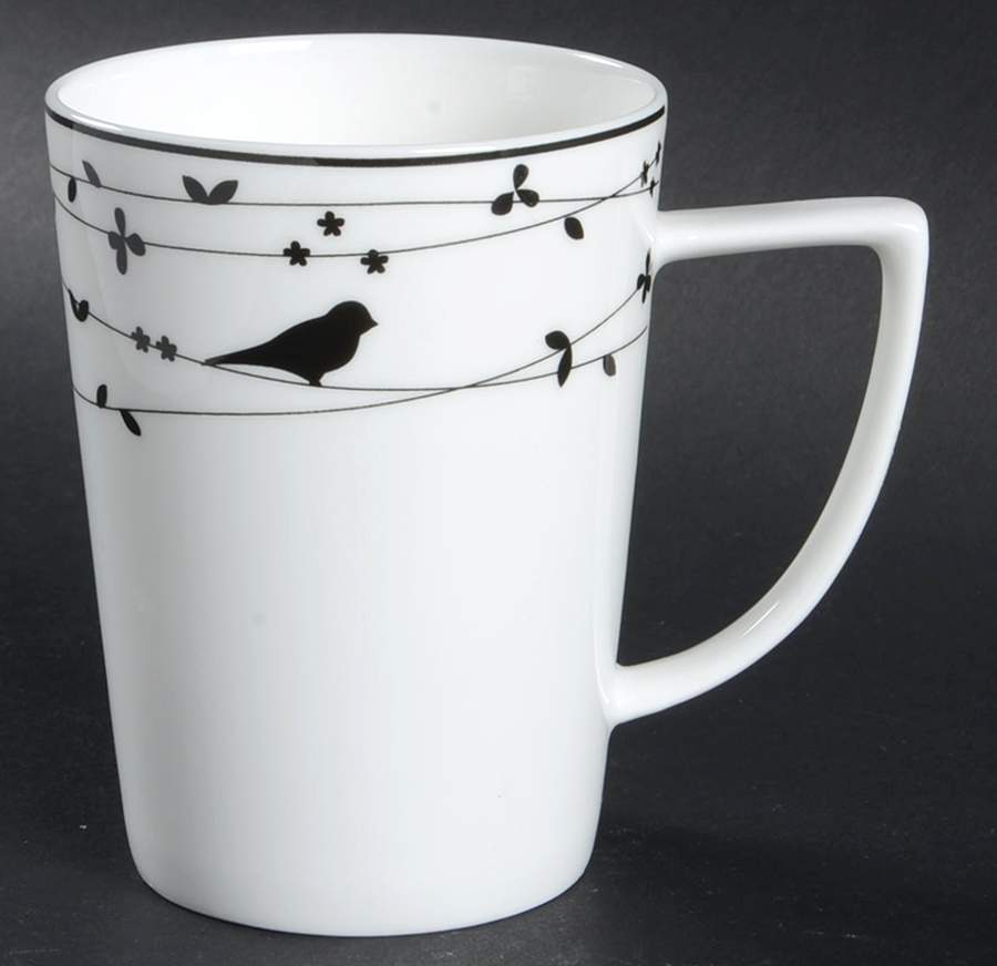 Oiseau Black Mug by Ciroa-1