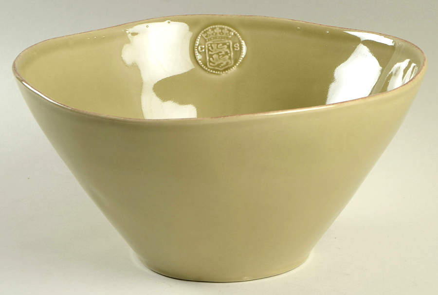 Forum Khaki Green 10" Round Serving Bowl by Casafina-1