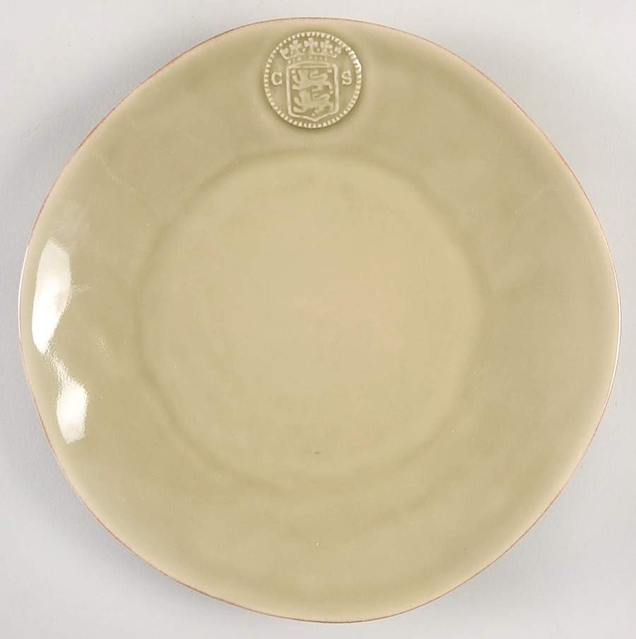 Forum Khaki Green Salad Plate by Casafina-1