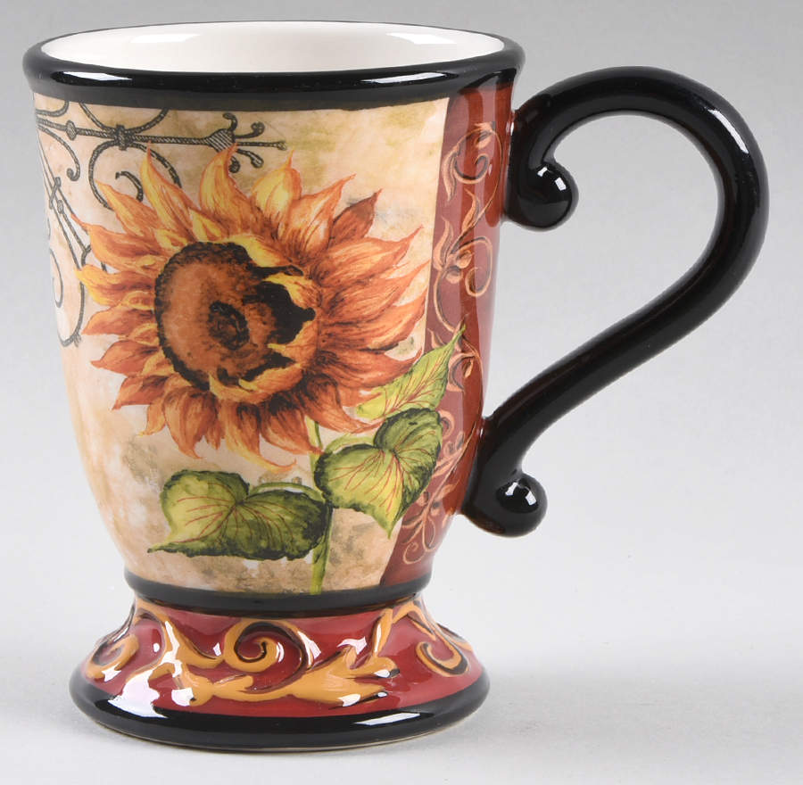 Tuscan Sunflower Mug by Certified International-1