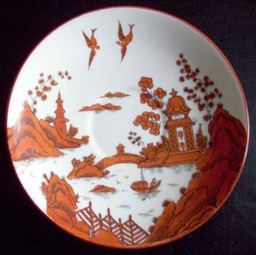 CRS193 Saucer by Crown Staffordshire-1