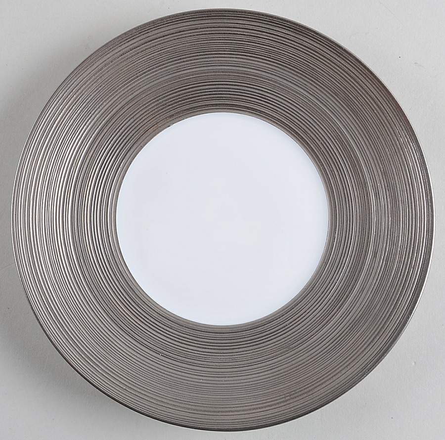 Hemisphere Metallic Grey Bread & Butter Plate by Jean Louis Coquet-1