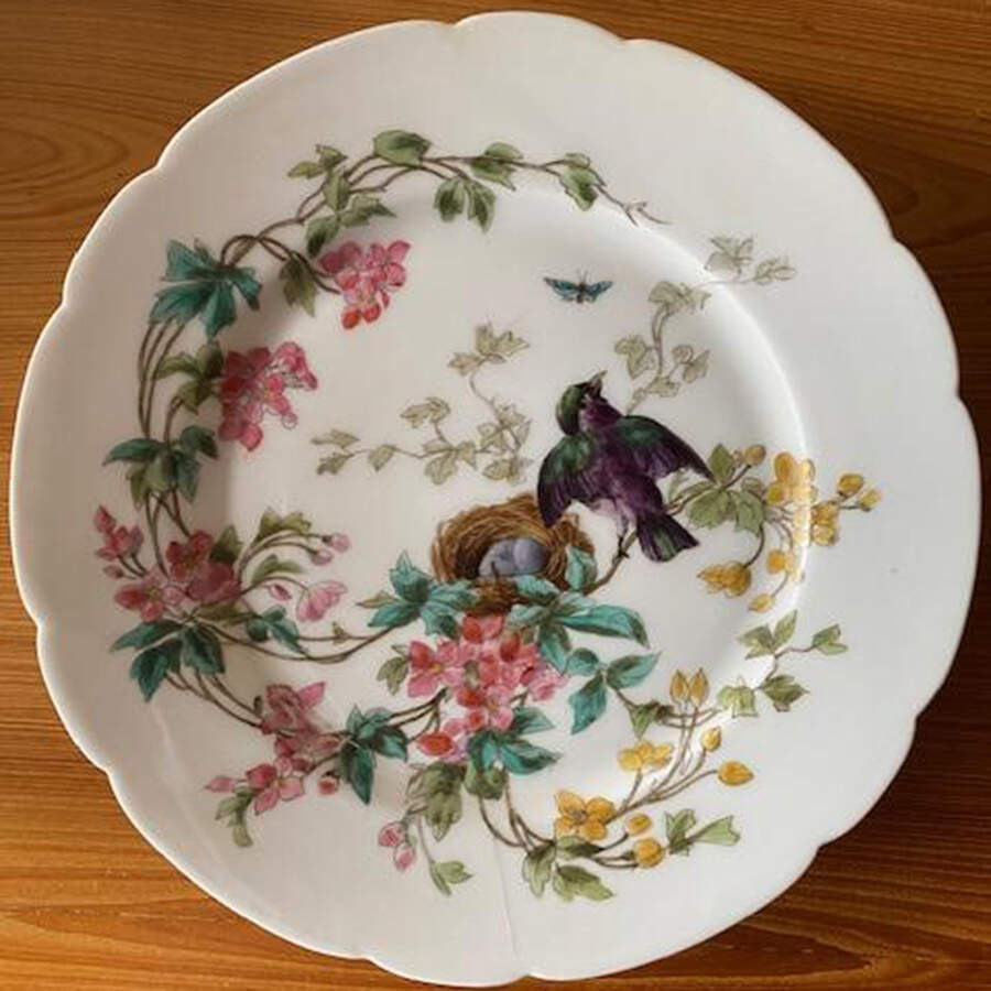 CHF1717 Salad Plate by Charles Field Haviland-1