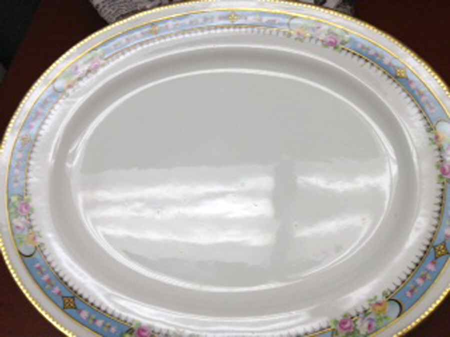 CWS9 12" Oval Serving Platter by Crown Chelsea-1