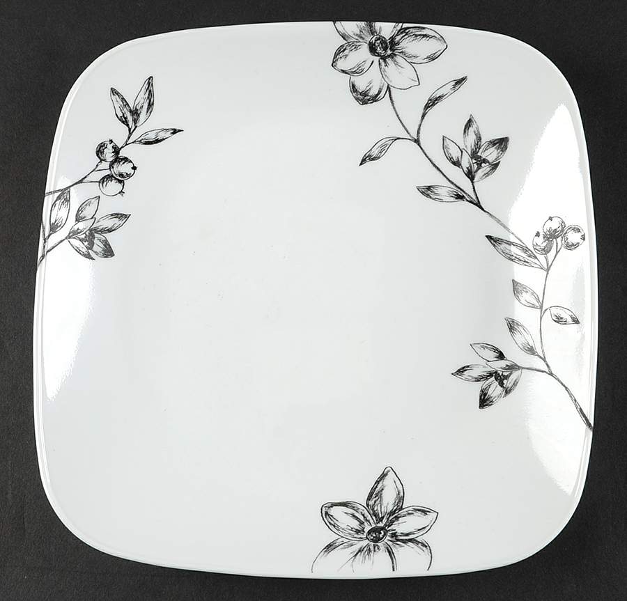 Favourite Fleur Luncheon Plate by Corning Corelle-1