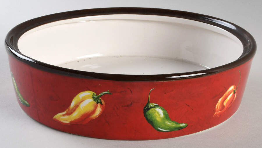 Chili Pepper Tortilla Warmer, No Lid by Certified International-1