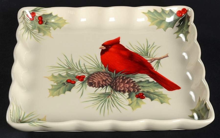 Season of Peace 8" Square Tray by Cracker Barrel-1