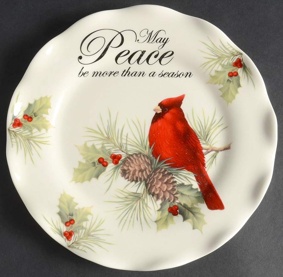 Season of Peace Salad Plate by Cracker Barrel-1