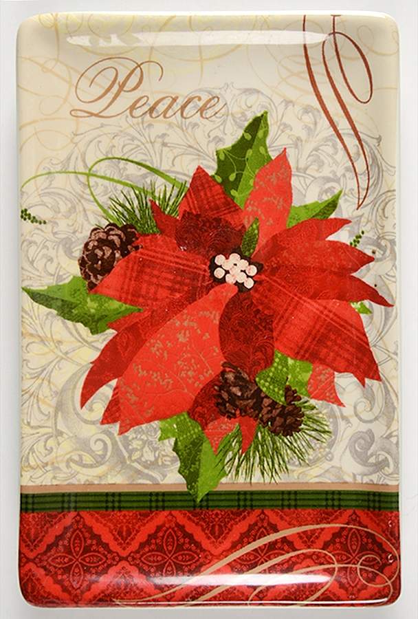Season of Peace 6" Rectangular Tray by Cracker Barrel-1